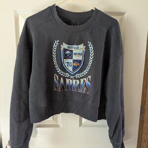 Buffalo Sabres Crop Sweatshirt